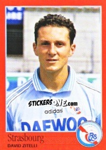 Sticker David Zitelli - FOOT 1996-1997 - Panini