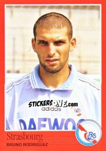 Sticker Bruno Rodriguez - FOOT 1996-1997 - Panini