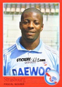 Sticker Pascal Nouma - FOOT 1996-1997 n. 300 - Panini
