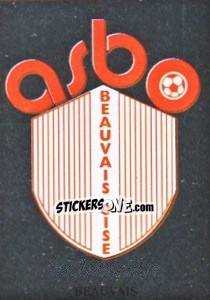 Sticker Écusson de Beauvais - FOOT 1996-1997 - Panini