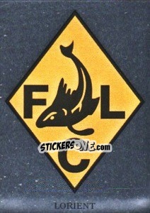 Sticker Écusson de Lorient - FOOT 1996-1997 n. 327 - Panini