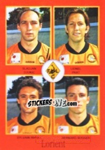 Sticker Sladjan Djukic / Lionel Prat / Sylvain Ripoll / Bernard Bouger