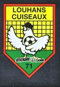 Figurina Écusson de Louhans-Cuiseaux - FOOT 1996-1997 - Panini