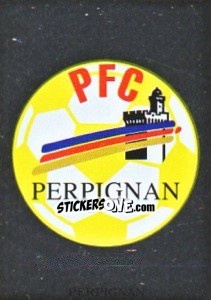 Figurina Écusson de Perpignan - FOOT 1996-1997 - Panini