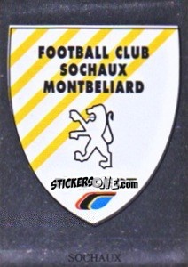 Sticker Écusson de Sochaux - FOOT 1996-1997 - Panini