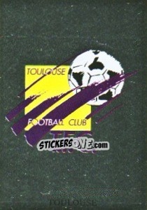 Sticker Écusson de Toulouse - FOOT 1996-1997 - Panini
