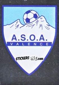 Sticker Écusson de Valence - FOOT 1996-1997 n. 385 - Panini