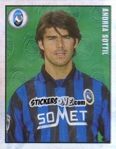 Sticker Andrea Sottil - Calcio 1997-1998 - Merlin