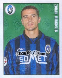 Figurina Zoran Mirkovic - Calcio 1997-1998 - Merlin