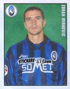 Sticker Zoran Mirkovic - Calcio 1997-1998 n. 12 - Merlin