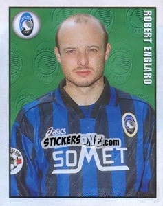 Sticker Robert Englaro - Calcio 1997-1998 n. 14 - Merlin