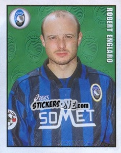 Figurina Robert Englaro - Calcio 1997-1998 - Merlin