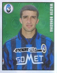 Sticker Walter Bonacina - Calcio 1997-1998 n. 16 - Merlin