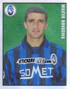 Cromo Walter Bonacina - Calcio 1997-1998 - Merlin