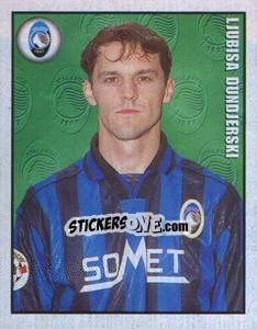 Figurina Ljubisa Dundjerski - Calcio 1997-1998 - Merlin