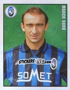 Sticker Marco Sgro - Calcio 1997-1998 n. 19 - Merlin