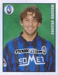 Figurina Massimo Orlando - Calcio 1997-1998 - Merlin