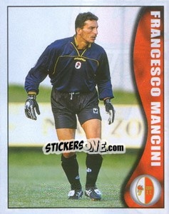 Figurina Francesco Mancini - Calcio 1997-1998 - Merlin