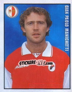 Sticker Gian Paolo Manighetti - Calcio 1997-1998 n. 34 - Merlin