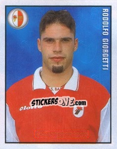 Sticker Rodolfo Giorgetti - Calcio 1997-1998 - Merlin