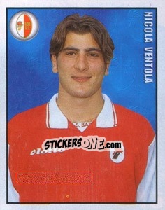 Sticker Nicola Ventola - Calcio 1997-1998 n. 45 - Merlin