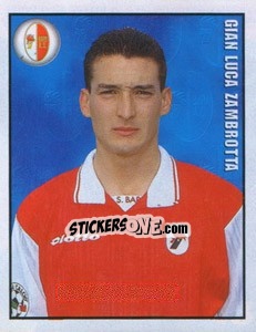 Sticker Gianluca Zambrotta - Calcio 1997-1998 - Merlin