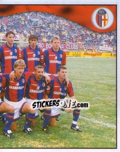 Sticker Bologna team (right) - Calcio 1997-1998 n. 53 - Merlin