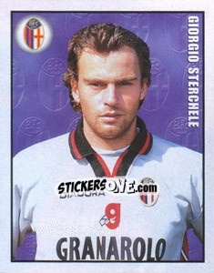 Sticker Giorgio Sterchele - Calcio 1997-1998 n. 54 - Merlin