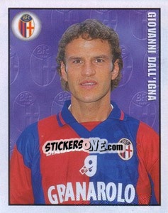 Sticker Giovanni Dall Igna - Calcio 1997-1998 n. 57 - Merlin