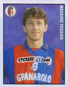 Sticker Massimo Paganin - Calcio 1997-1998 - Merlin