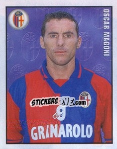 Figurina Oscar Magoni - Calcio 1997-1998 - Merlin