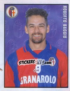 Sticker Roberto Baggio - Calcio 1997-1998 n. 66 - Merlin