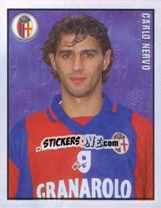 Sticker Carlo Nervo - Calcio 1997-1998 n. 68 - Merlin