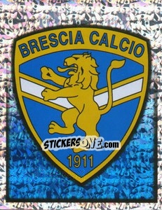 Figurina Brescia emblem - Calcio 1997-1998 - Merlin