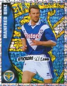 Sticker Manfred Binz - Calcio 1997-1998 n. 74 - Merlin