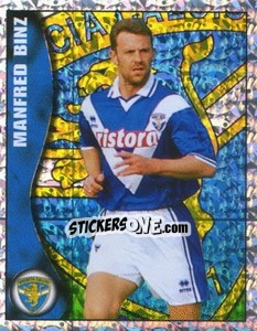 Sticker Manfred Binz - Calcio 1997-1998 - Merlin