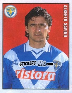 Sticker Alberto Savino - Calcio 1997-1998 n. 78 - Merlin