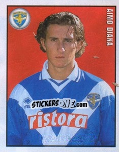 Figurina Aimo Diana - Calcio 1997-1998 - Merlin