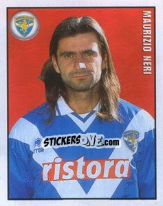 Sticker Maurizio Neri - Calcio 1997-1998 n. 90 - Merlin