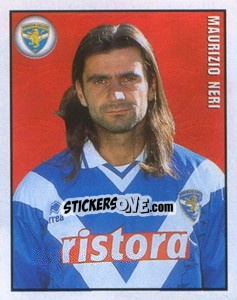 Figurina Maurizio Neri - Calcio 1997-1998 - Merlin