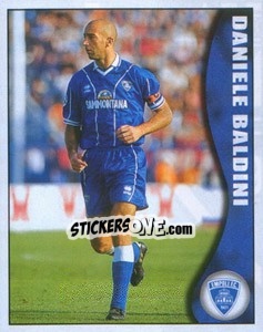 Sticker Daniele Baldini - Calcio 1997-1998 n. 96 - Merlin