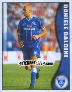 Sticker Daniele Baldini - Calcio 1997-1998 - Merlin