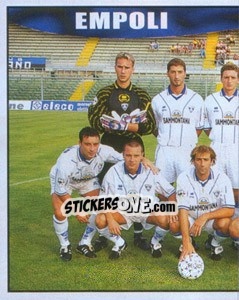 Cromo Empoli team (left) - Calcio 1997-1998 - Merlin