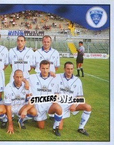 Figurina Empoli team (right) - Calcio 1997-1998 - Merlin