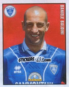 Sticker Daniele Baldini - Calcio 1997-1998 - Merlin
