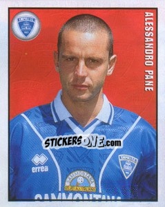Figurina Alessandro Pane - Calcio 1997-1998 - Merlin