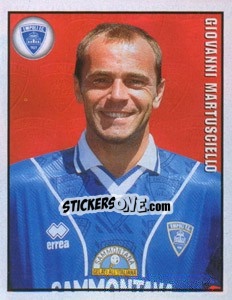 Figurina Giovanni Martusciello - Calcio 1997-1998 - Merlin