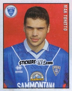 Sticker Max Tonetto - Calcio 1997-1998 n. 109 - Merlin