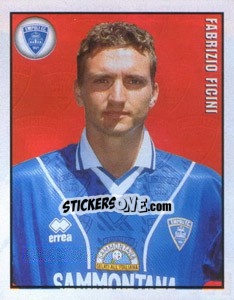Cromo Fabrizio Ficini - Calcio 1997-1998 - Merlin