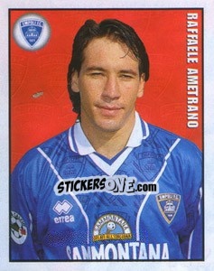 Figurina Raffaele Ametrano - Calcio 1997-1998 - Merlin